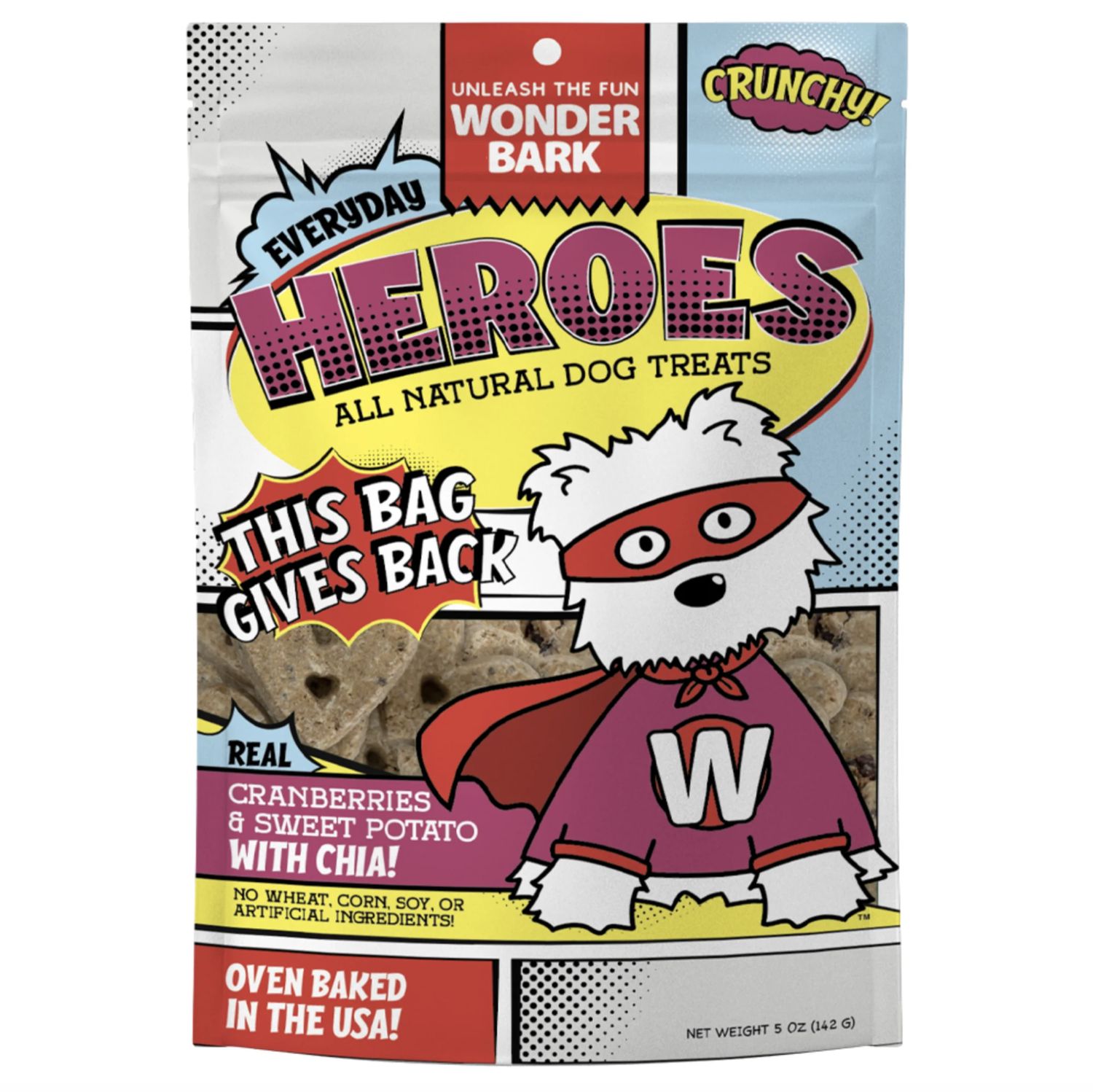 Wonder Bark Dog Heroes Cranberry &amp; Sweet Potato 5oz