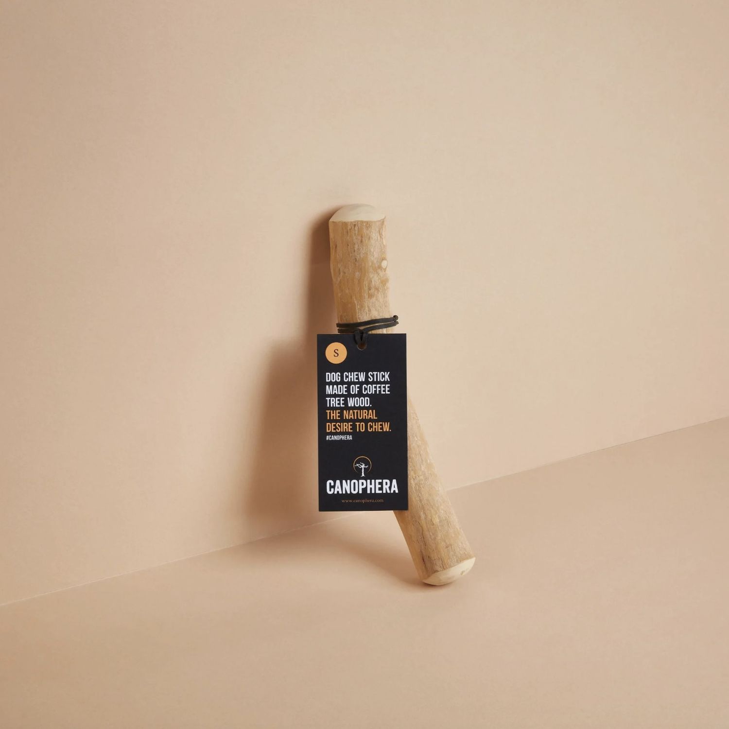 Canophera Dog Coffee Wood Chew Stick, Size: Small