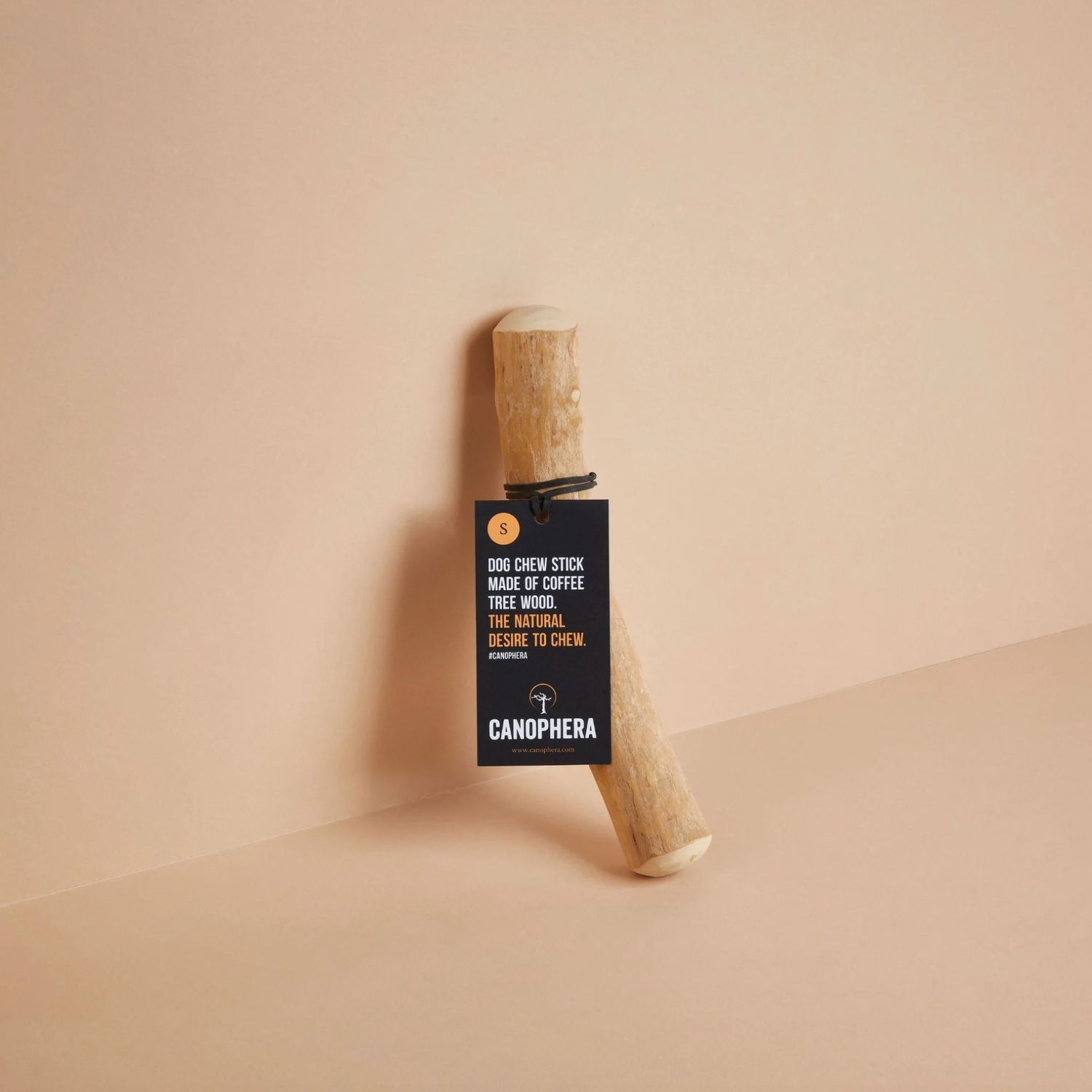 Canophera Dog Coffee Wood Chew Stick, Size: Small