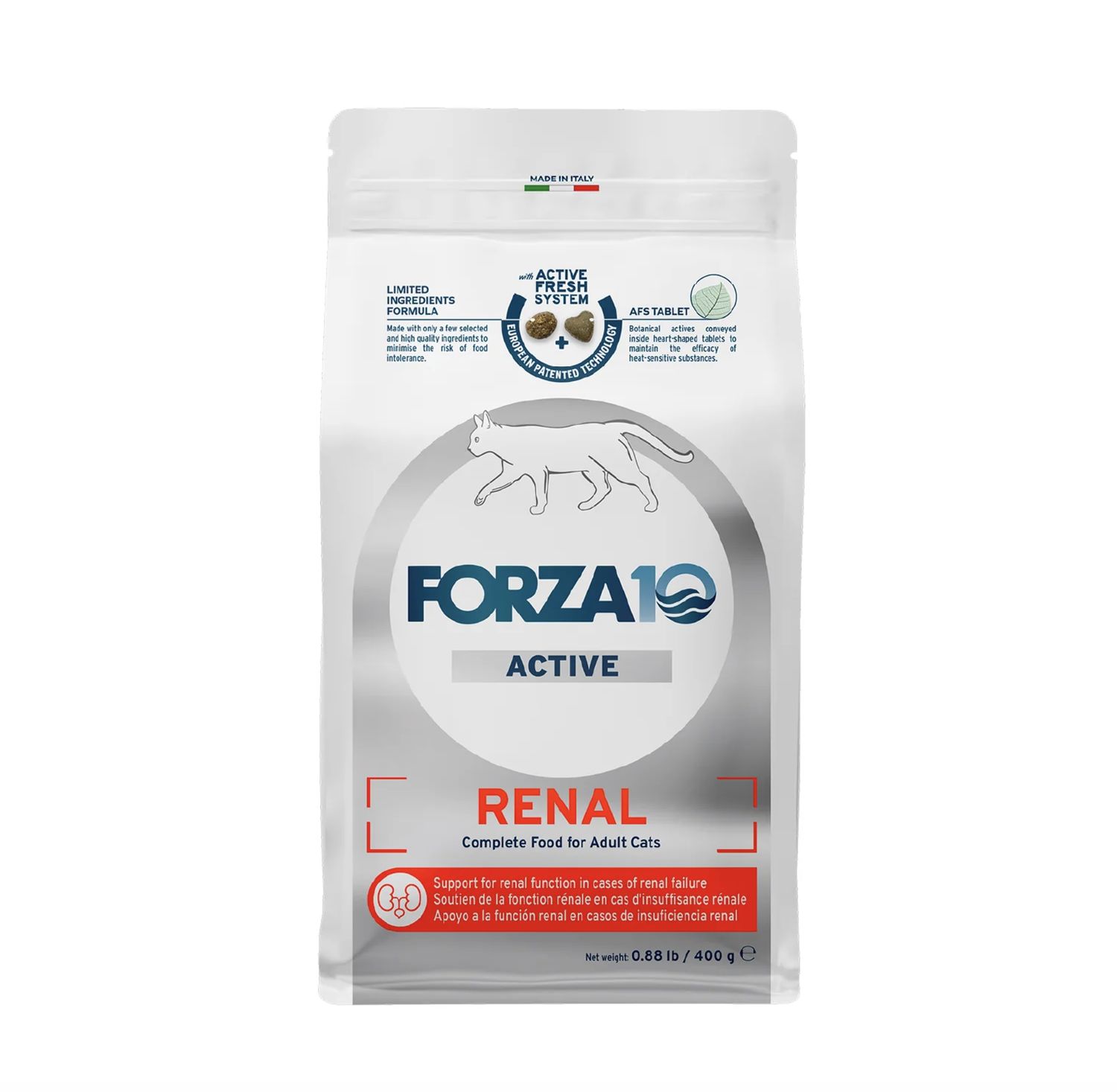 Forza10 Cat Kidney Renal Support Formula, Size: 0.88lb
