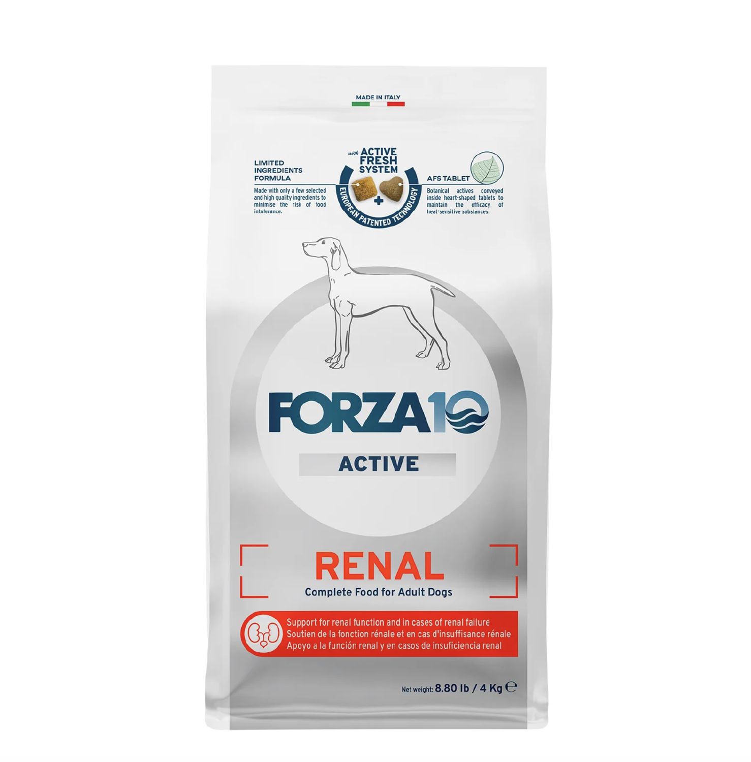 Forza10 Dog Renal &amp; Cardiac Support, Size: 8.8lb