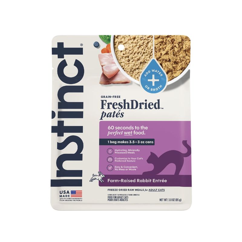 Instinct Cat FreshDried Patés Rabbit