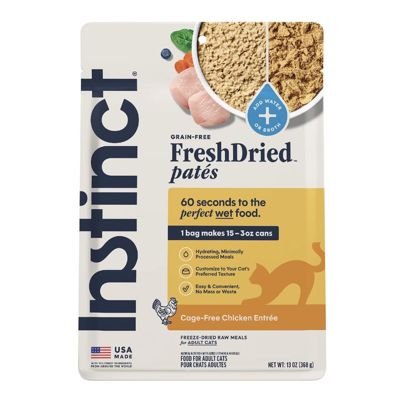 Instinct Cat FreshDried Patés Chicken
