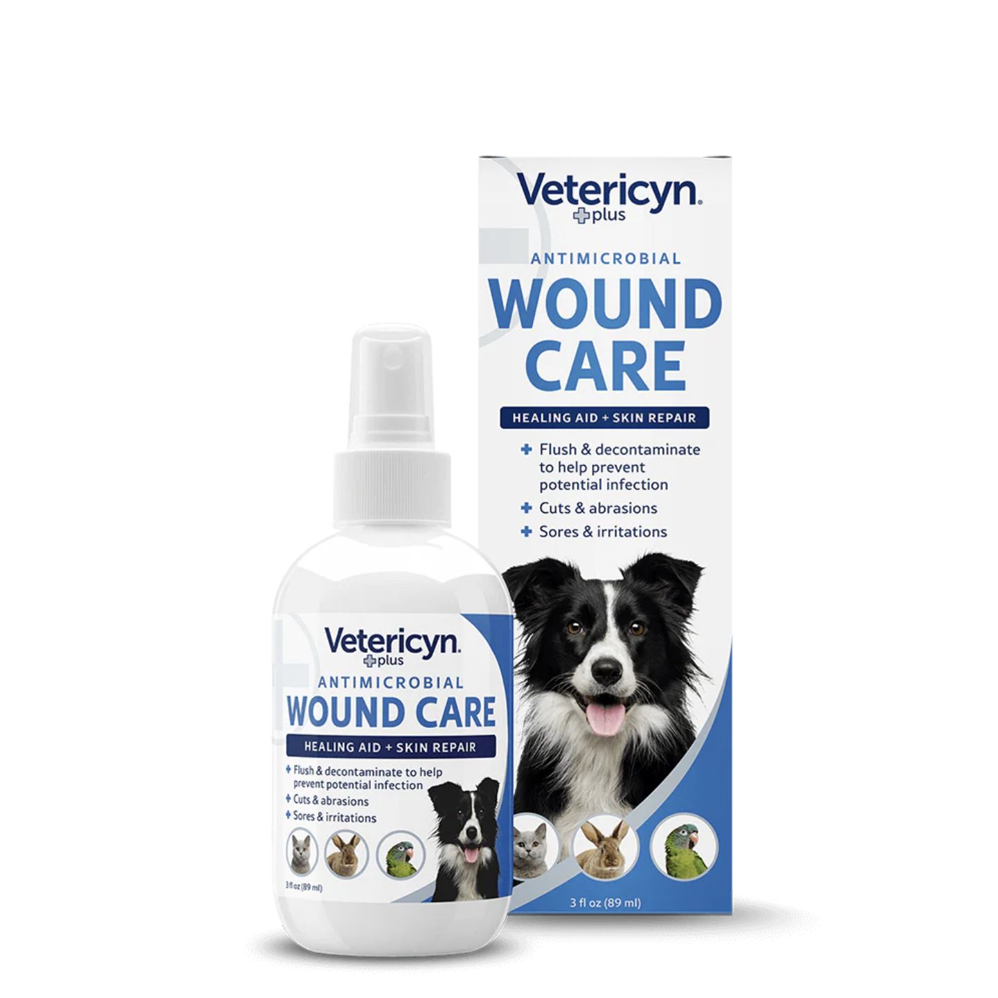 Vetericyn All Animal Antimicrobial Wound &amp; Skin Care Spray 3oz