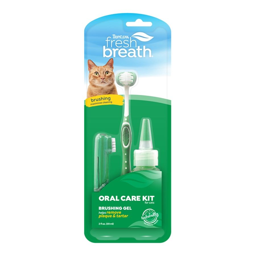 Tropiclean Cat Plaque &amp; Tartar Control Kit 2oz