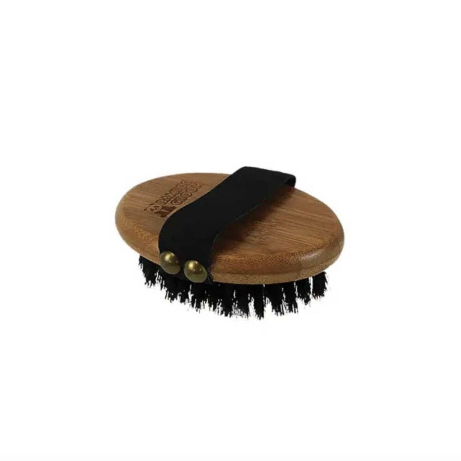 Bamboo Groom Palm Brush with Boar Bristles