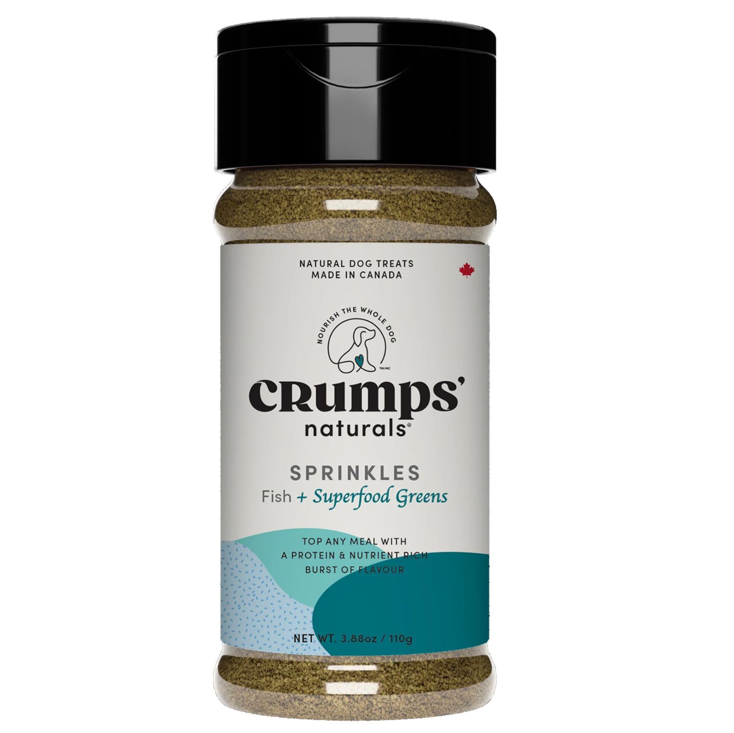 Crumps Dog Sprinkles Fish + Superfood Greens 3.88oz