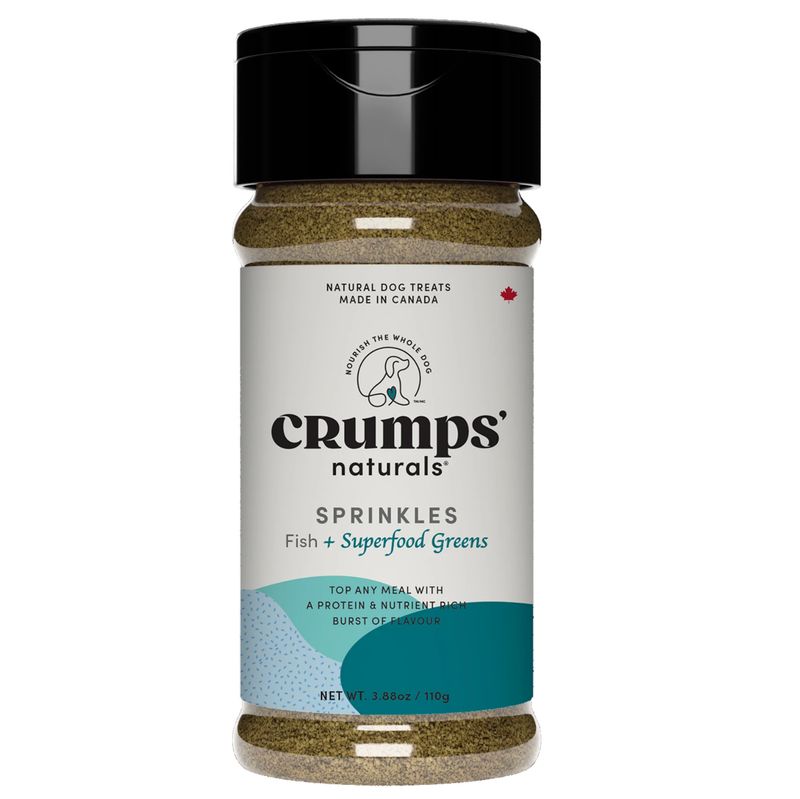 Crumps Dog Sprinkles Fish + Superfood Greens 3.88oz