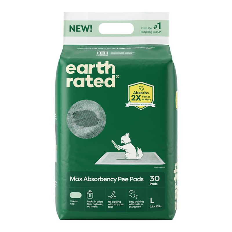 Earth Rated Max Absorbency Training Pee Pads Large