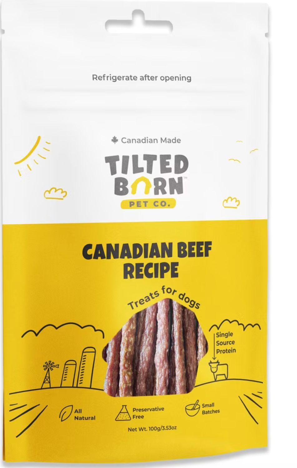 Tilted Barn Instawag Treats, Flavor: Beef