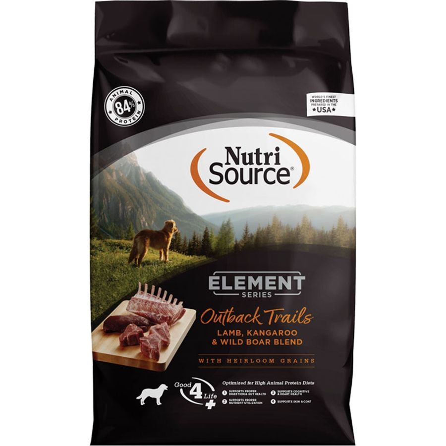 NutriSource Dog Element Series Outback Trails Blend 24lb