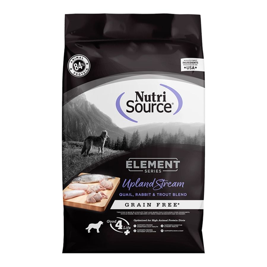 NutriSource Dog Element Series Grain Free Upland Stream 24lb
