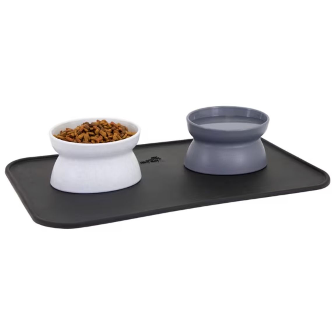 Kitty City Cat Bowls &amp; Mat Kit