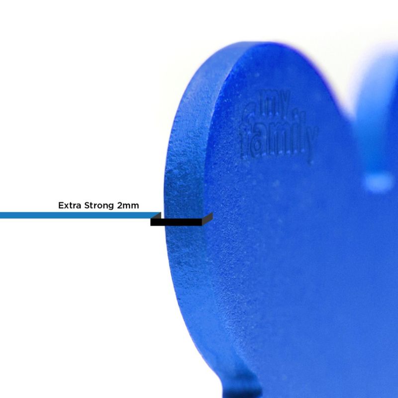 My Family Dog Tag Basic Heart