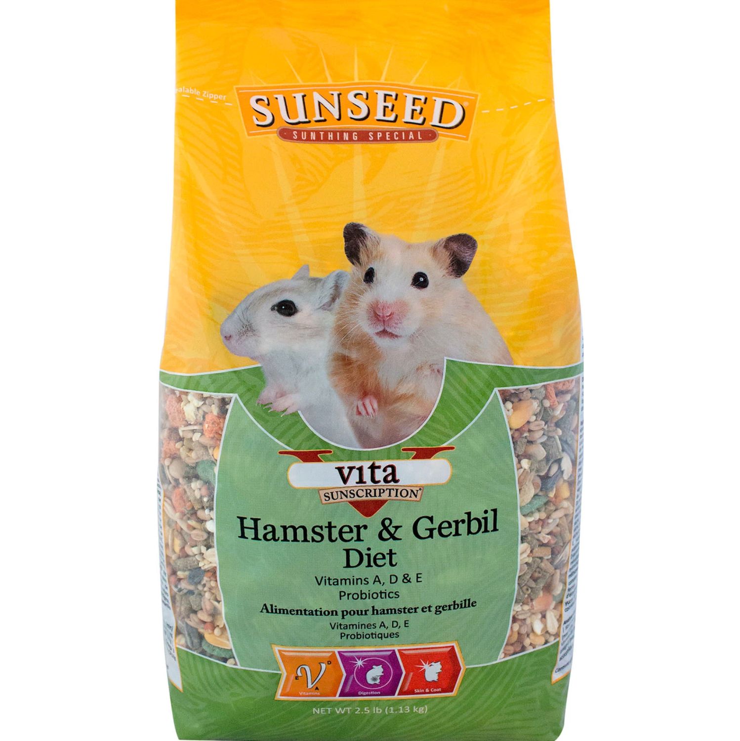 Sunseed Vita Hamster &amp; Gerbil Food 2.5lb