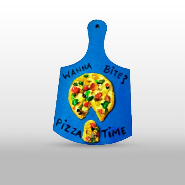 ​&quot;Wanna Bite? Pizza Time&quot; Fridge Magnet 🍕✨