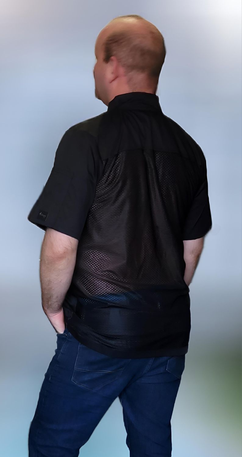 BLUZA Z SIATKĄ