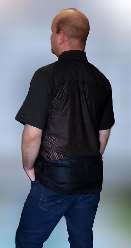 BLUZA Z SIATKĄ