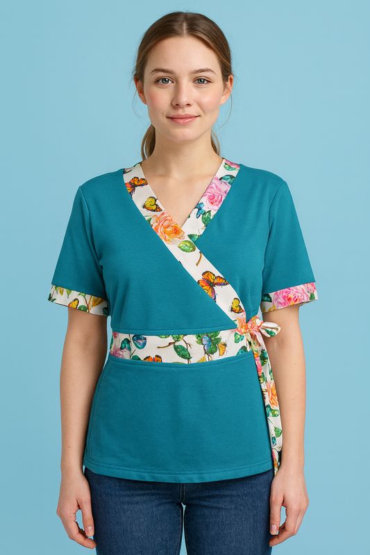 Bluzka kimono damska