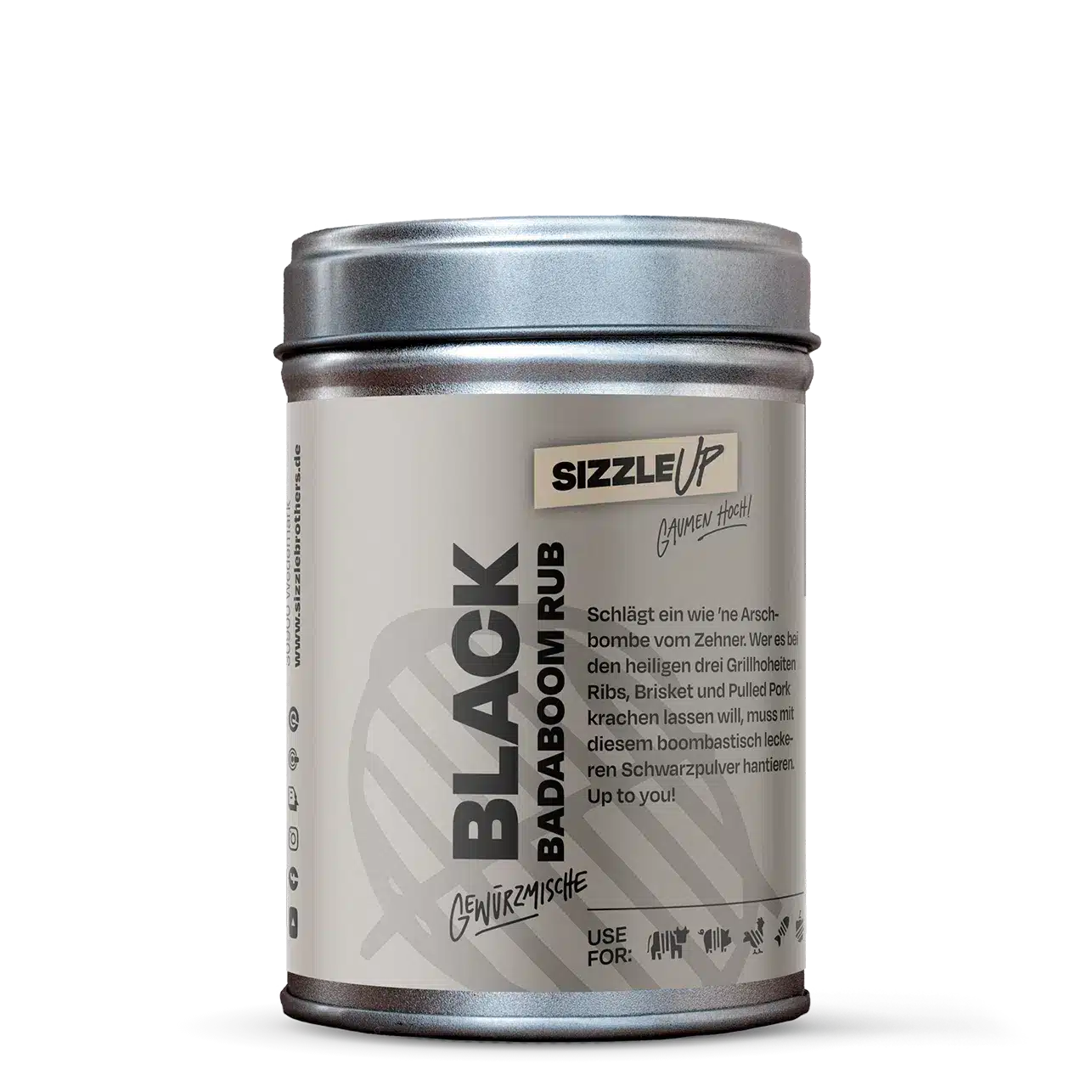 Black Badaboom Rub 120g Dose