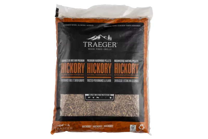 Traeger Hickory  BBQ HOLZPELLETS 9 KG Sack
