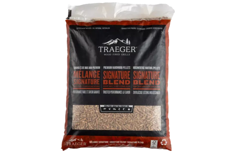 Traeger Signature Blend BBQ HOLZPELLETS 9 KG Sack