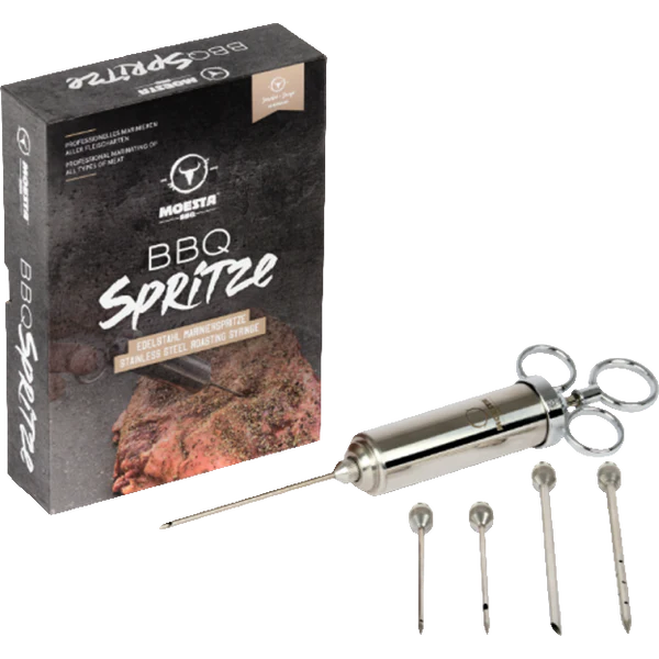 Moesta Marinadenspritze, Edelstahl