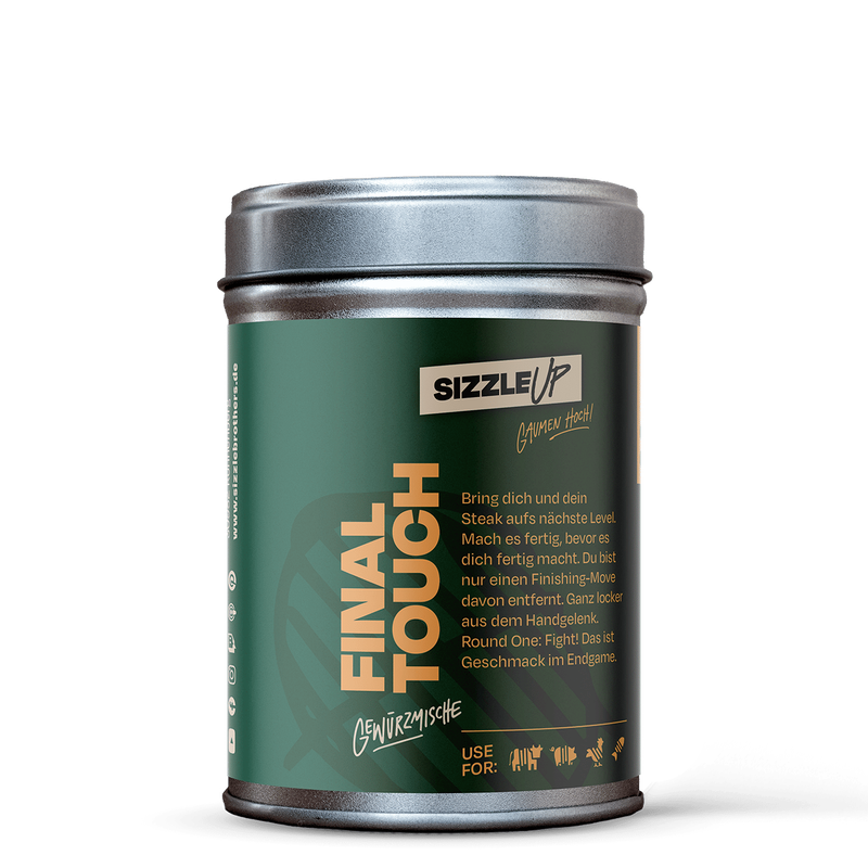 Final Touch – Steakgewürz 90g Dose