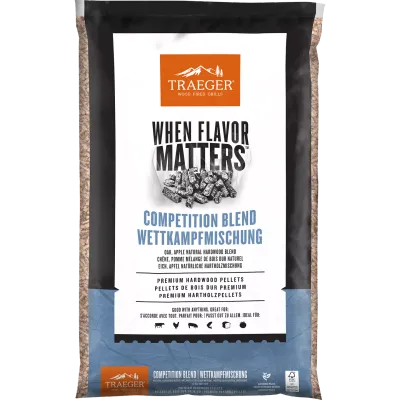 Traeger Competition Blend BBQ HOLZPELLETS  FSC 9 KG Sack