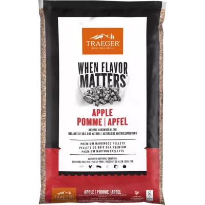 Traeger Apfel BBQ HOLZPELLETS  FSC 9 KG Sack