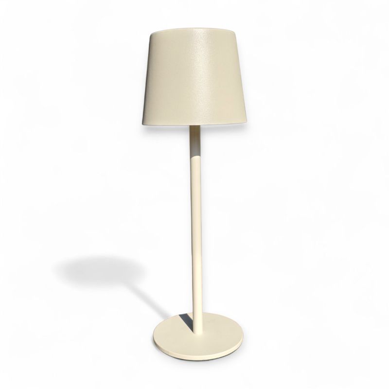 Anna's Collection snoerloze tafellamp LED 27,5 cm - zand (dimbaar)