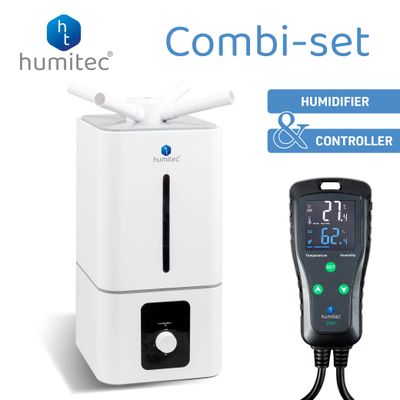 Humitec® Combi set: Luchtbevochtiger 15 liter + Controller