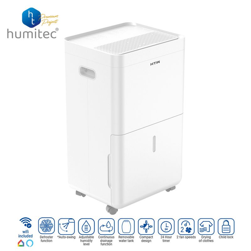 HTW Ontvochtiger 20ltr/24h +WIFI