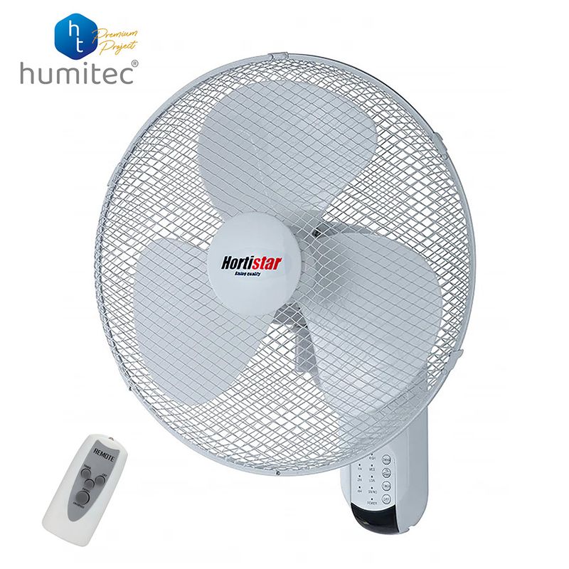 Hortistar Wandventilator 40cm - 50W + Remote