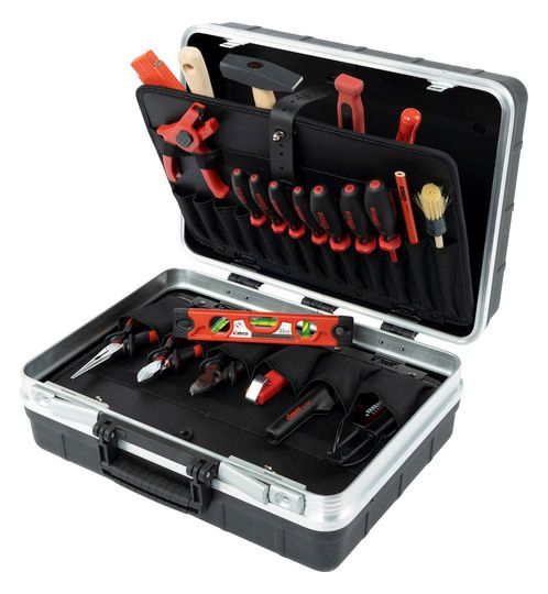 CIMCO 170500 Werkzeugkoffer Elektro 23tlg 4Zangen 1Hammer