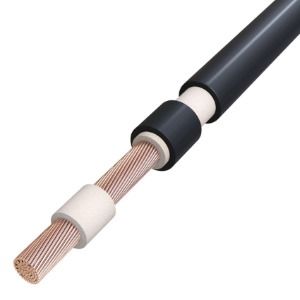 KABEL+LEITUNG Solarleitung EN50618 1x6qmm, sw,  Eca, H1Z2Z2-K 1x6 SW Schnittlänge