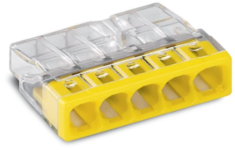 WAGO 2273-205 Steckklemme 5f 450V 24A Serie 2273 0,5-2,5qmm VPE 100 stk.