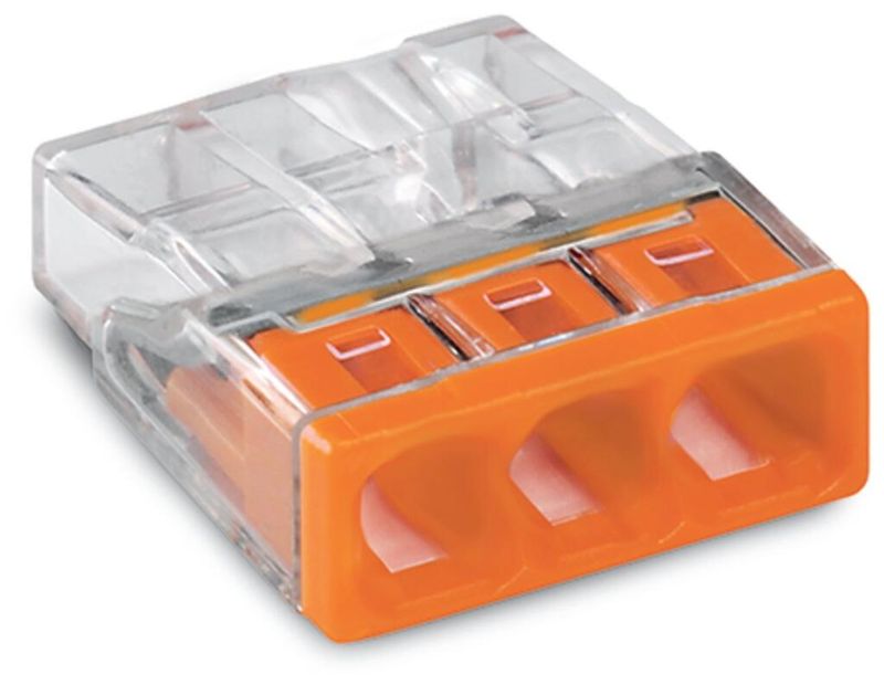 WAGO 2273-203 Steckklemme 3f 450V 24A Serie 2273 0,5-2,5qmm VPE 100 stk.