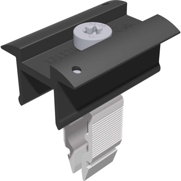 SCHLETTER 131121-901 V+H elox Mittelklemme Alu 30-40mm Rapid16 V+H