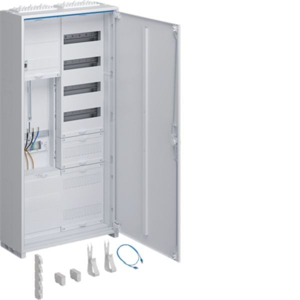 HAGER Komplettschrank Z 1100x550x205mm 3-P.1ZP APZ 10 qmm