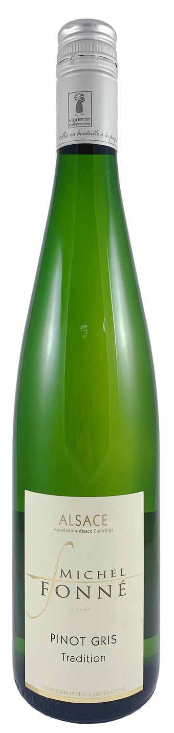 法國 阿爾薩斯AOC 米歇爾弗內酒莊 灰皮諾 白葡萄酒2017