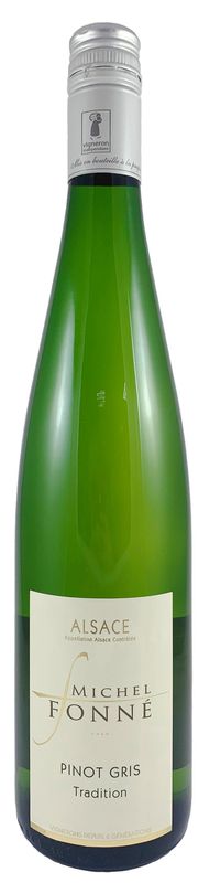 法國 阿爾薩斯AOC 米歇爾弗內酒莊 灰皮諾 白葡萄酒2017