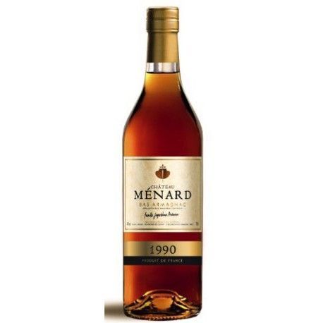 Chateau Menard, AOP Bas- Armagnac 1990法國 梅納爾酒莊 雅瑪邑1990年份白蘭地