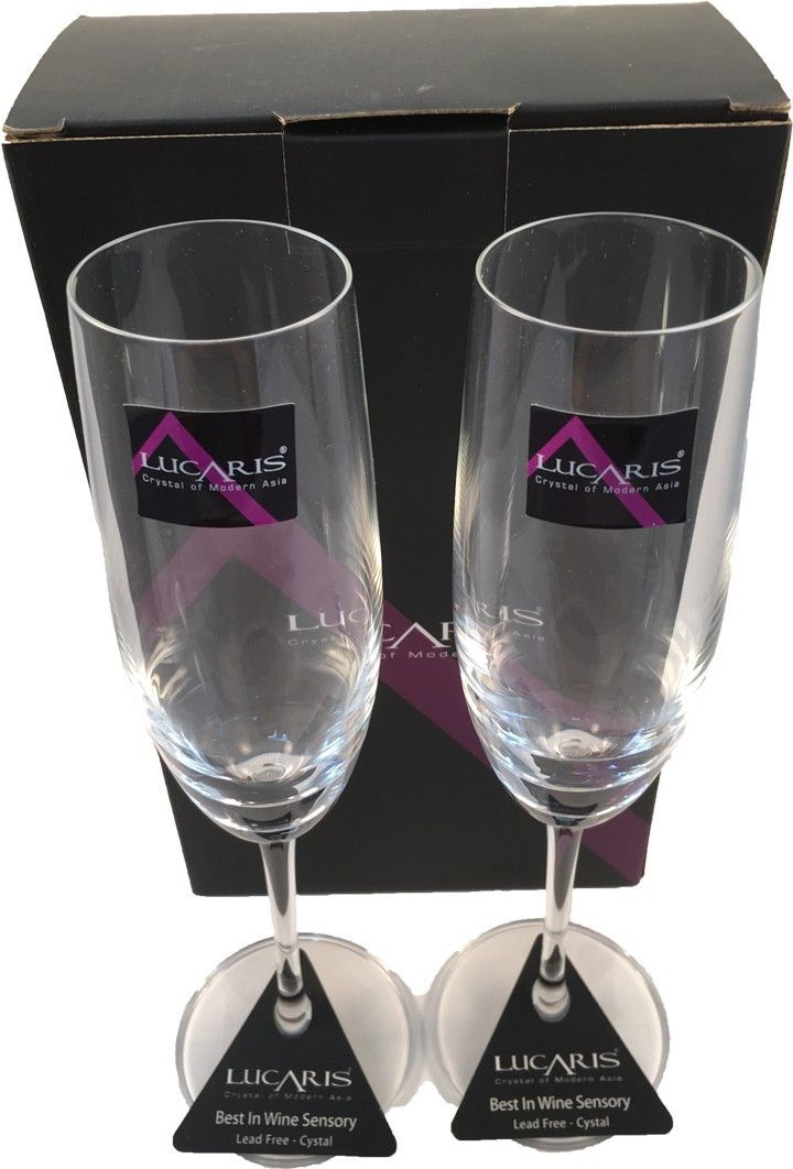 Lucaris 無鉛水晶香檳杯(2PCS)