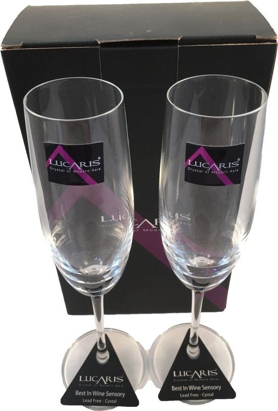 Lucaris 無鉛水晶香檳杯(2PCS)