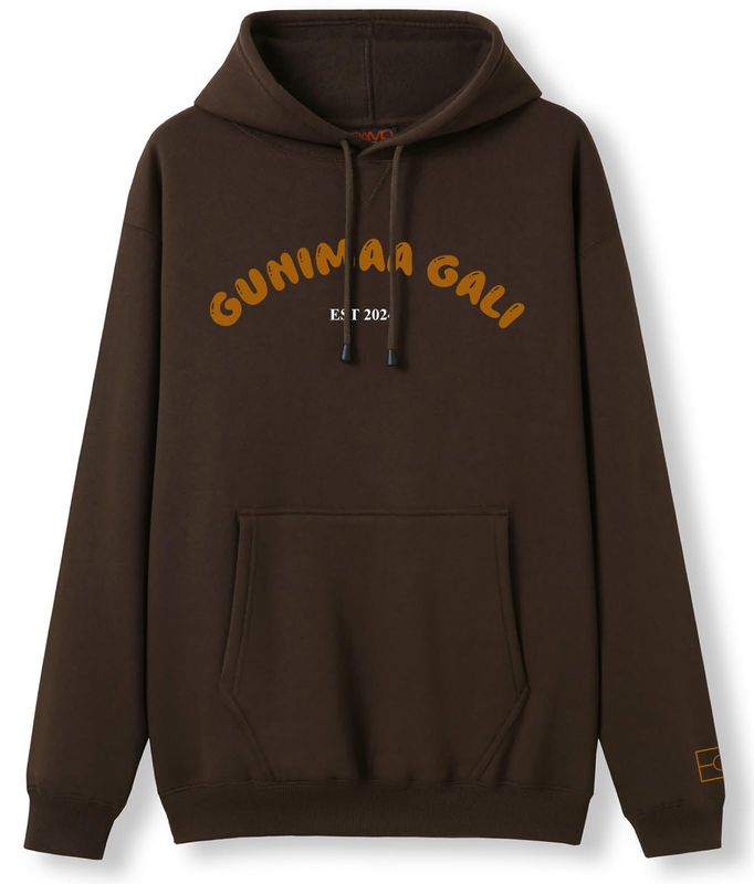 Gunimaa Gali Collection toffee hoodie