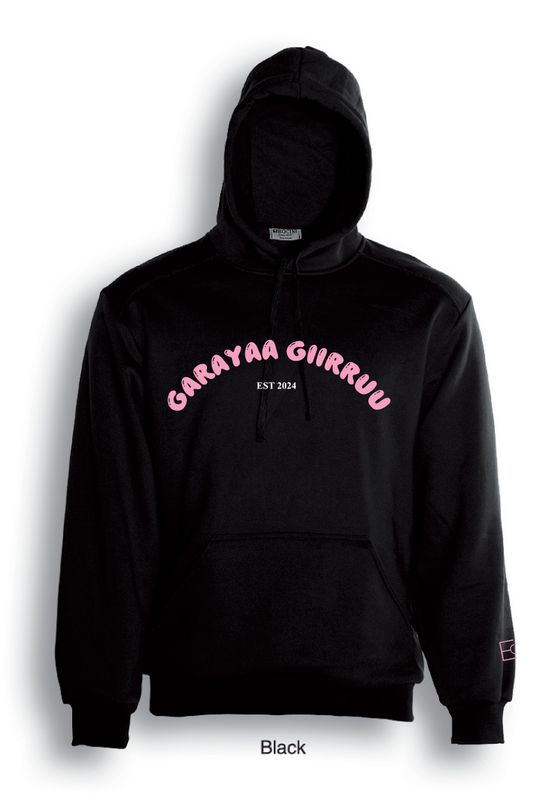 Garayaa Giirruu Hoodie - black, pink edition