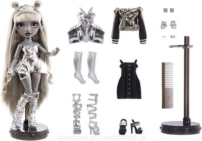 Rainbow High Shadow High Luna Madison Eclipse lalka Fashion Doll dwa zestawy ubranek 583530