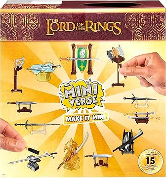 Miniverse Władca Pierścieni MGA&#39;s Make It Mini Lord of the Rings kula niespodzianka 514510