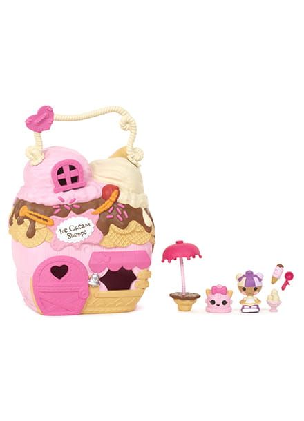lalaloopsy tinies domek Ice Cream Shoppe i laleczka Waffle Cone 534327